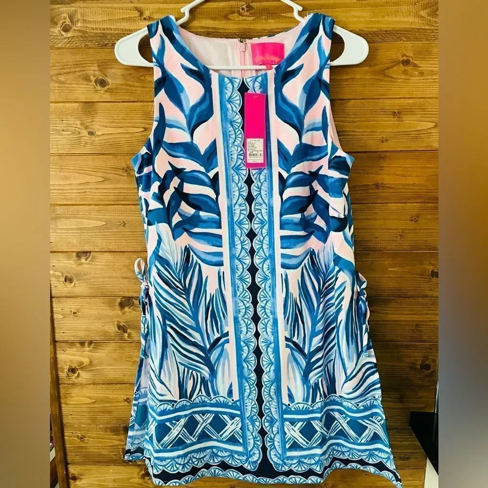 Donna Romper Dress Pink Tropics Tint Heat Wave Tropical